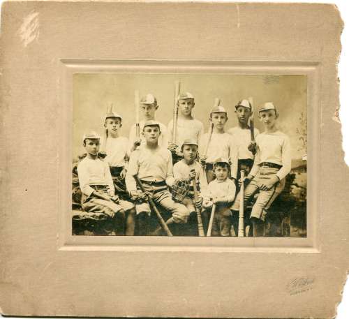 V. Whitbeck Studios Hudson, NY Base Ball Team